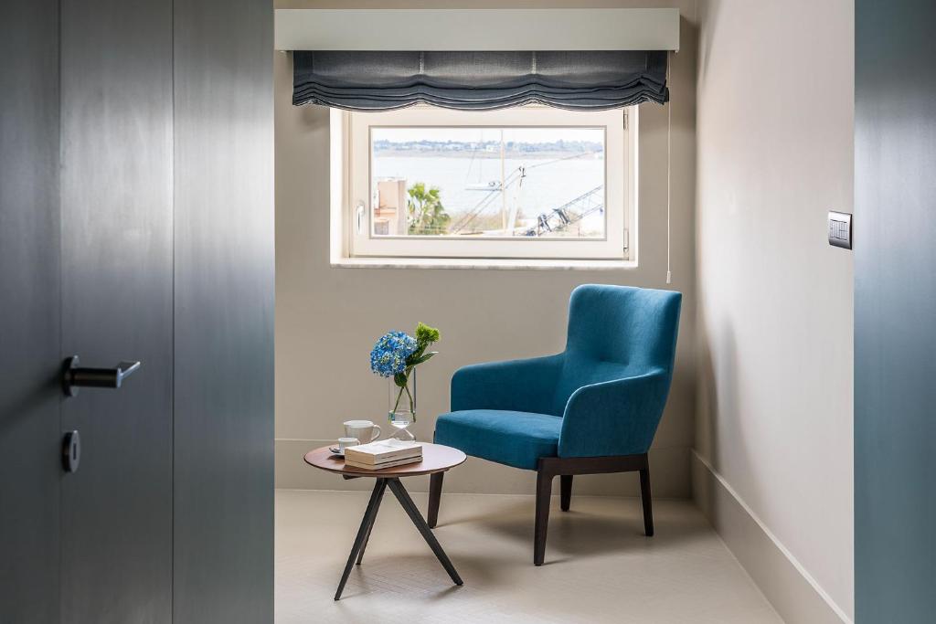 Posezení v ubytování Byssus Suites