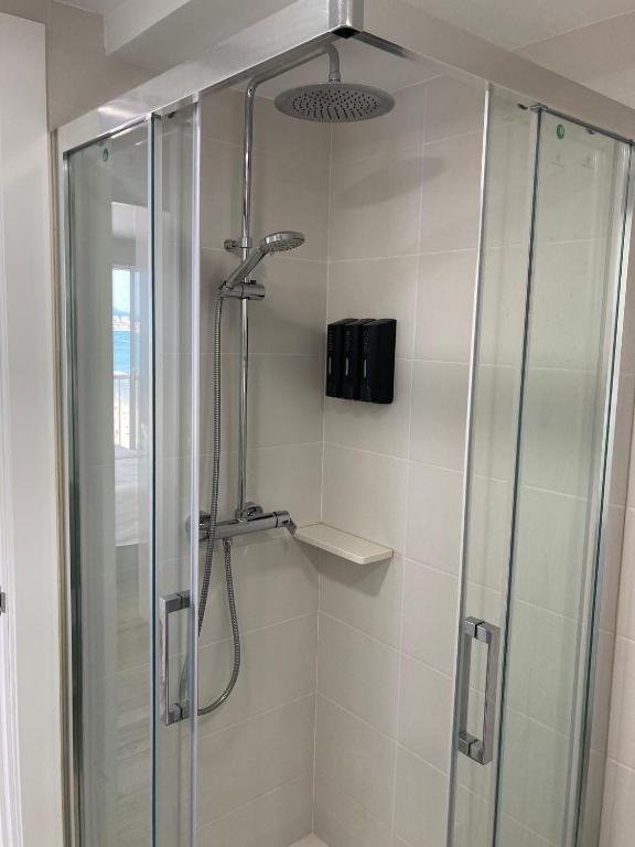 A bathroom at Happy stay