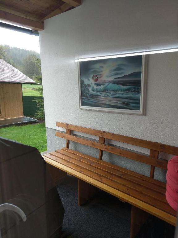 Posezení v ubytování Apartment Erlauf - Ursprung, - 6 Personen, Outdoorsauna mit Bachzugang