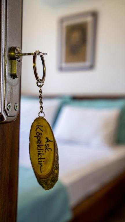 Postel nebo postele na pokoji v ubytování Ayışığı Hotel