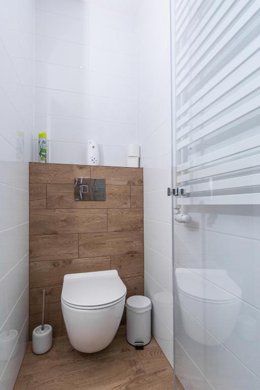 Kúpeľňa v ubytovaní Apartamenty Jantar