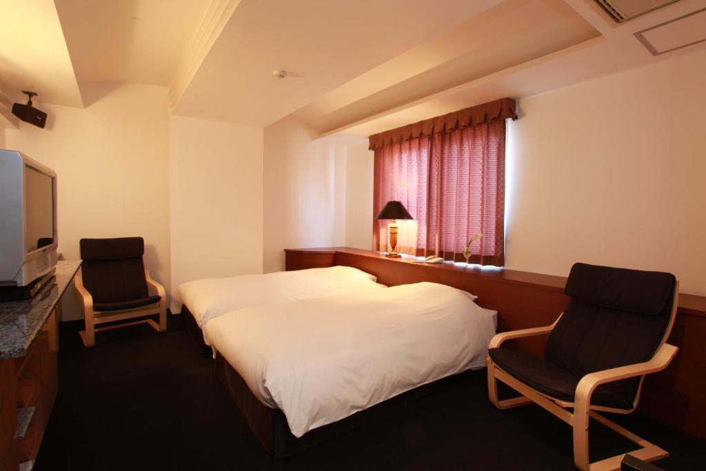 TV a/nebo společenská místnost v ubytování Hotel In Kyoto Sasarindou