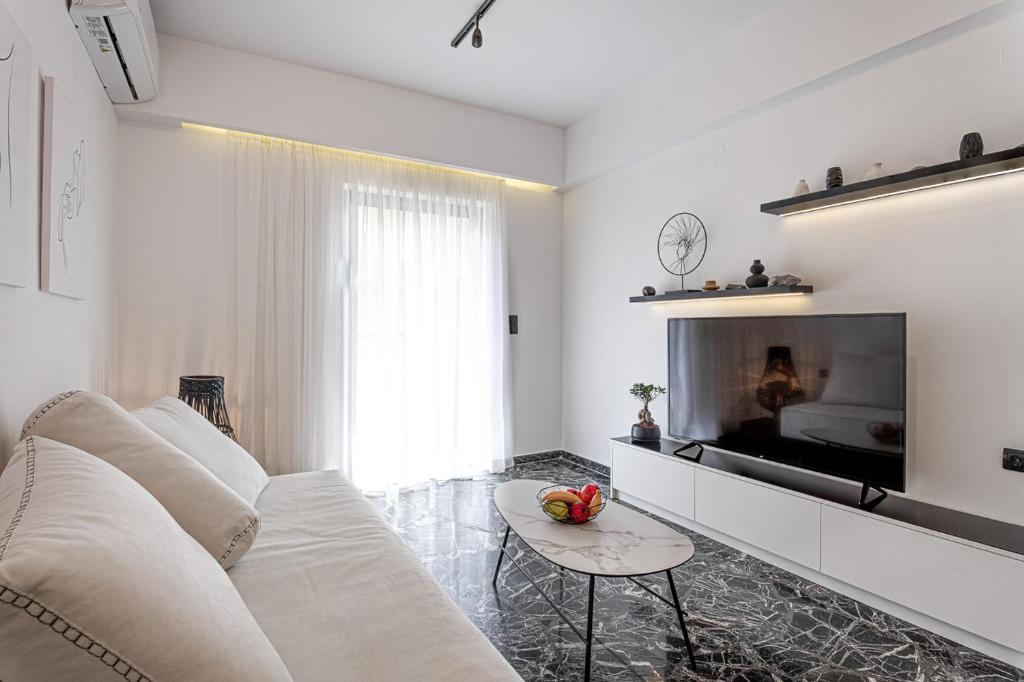 Część wypoczynkowa w obiekcie Lux apt next to port & city center