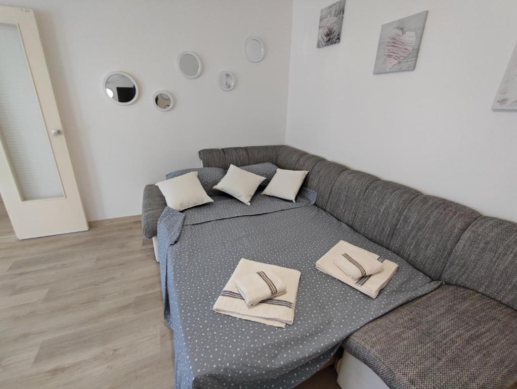 Posezení v ubytování Apartment Barba View
