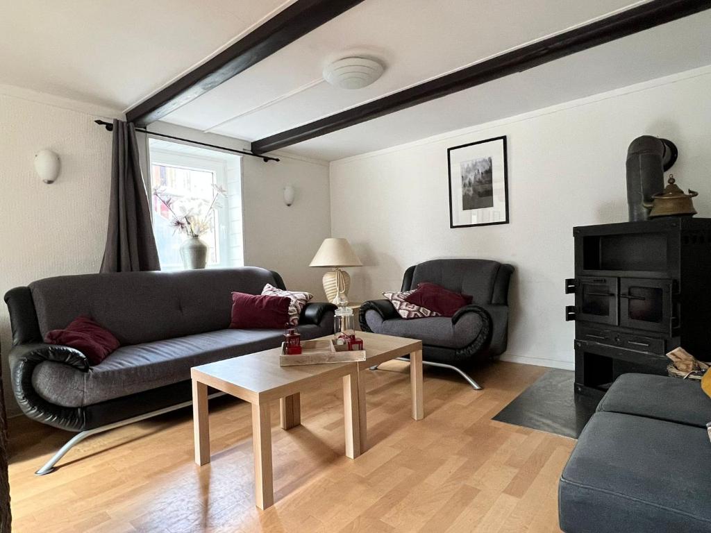 Posezení v ubytování Haus Bornstein