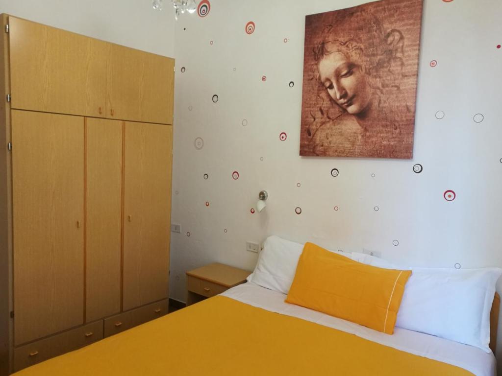 Postel nebo postele na pokoji v ubytování Albergo Stella