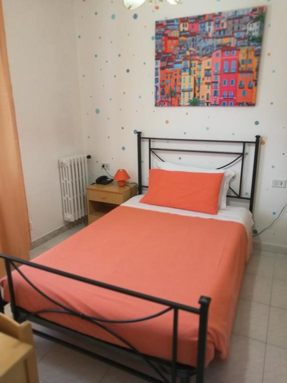 Postel nebo postele na pokoji v ubytování Albergo Stella