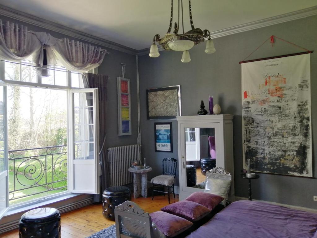 Manoir le Louis XXI - Habitación Doble Con Balcón