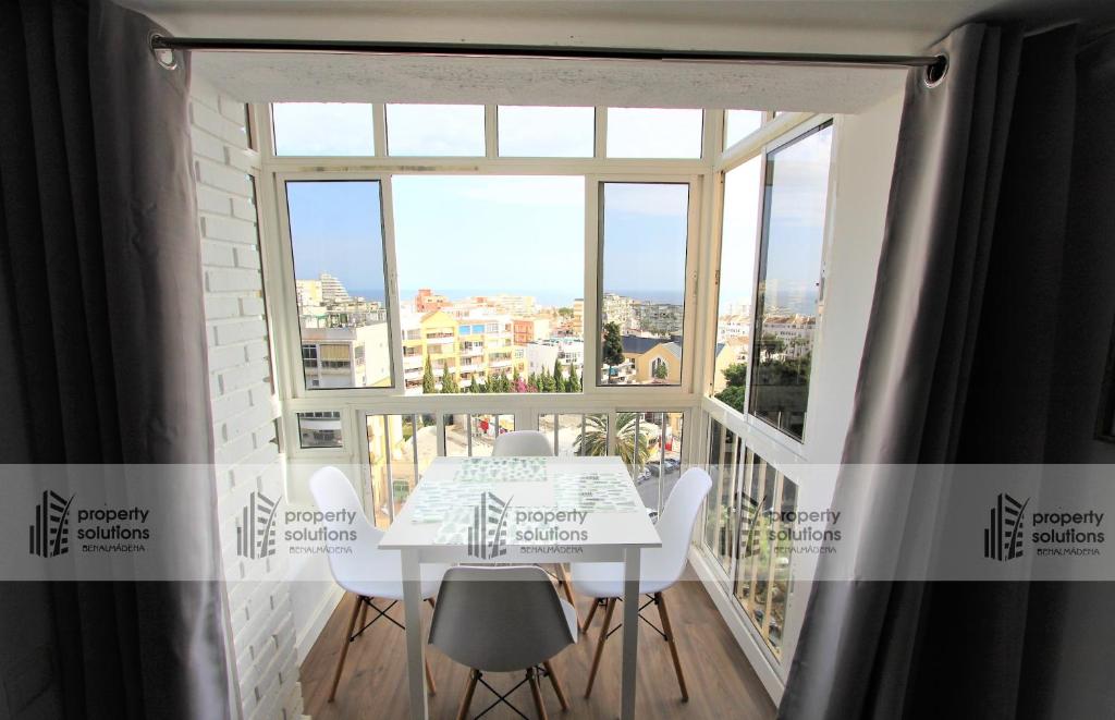 Balkón nebo terasa v ubytování 712 Iris Apartamentos - Vista al mar - A 10 min de la playa caminando y 5 min del centro