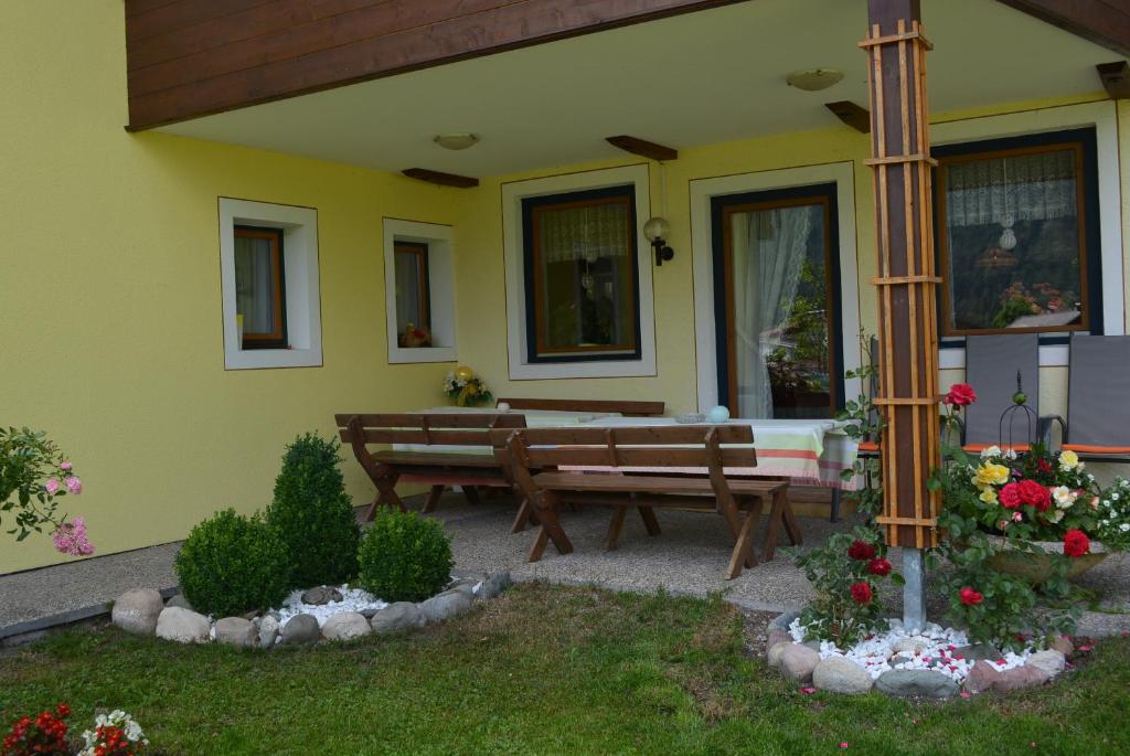 Zahrada ubytování Pension Foidl
