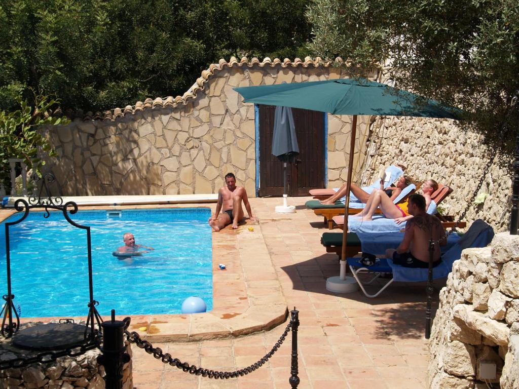 Bazén v ubytování Hotel Villa Lehmi nebo v jeho okolí