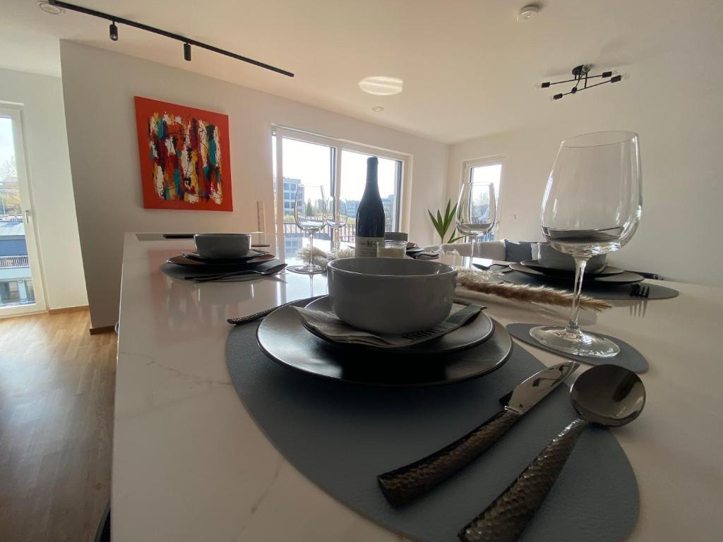Fotografie z fotogalerie ubytování Strassen - 2 bed designer flat v destinaci Strassen