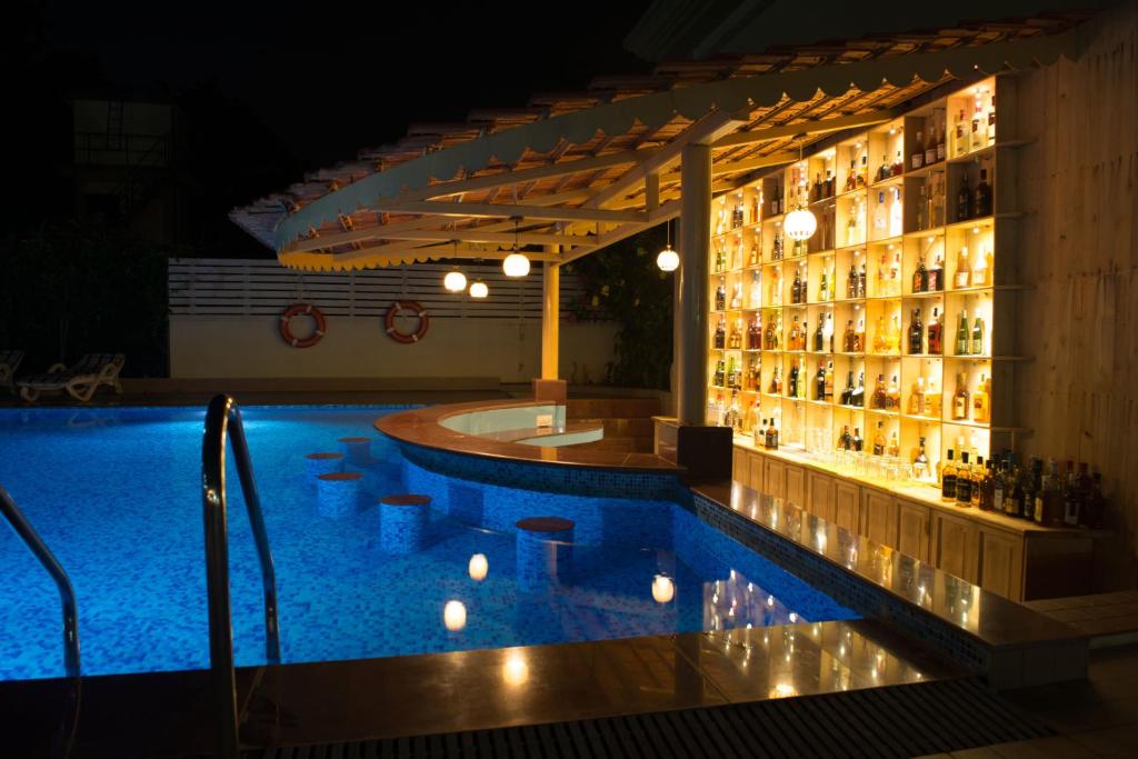 Bazén v ubytování Cochichos Resort nebo v jeho okolí