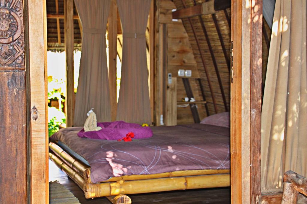 Postel nebo postele na pokoji v ubytování Meno Dream Resort