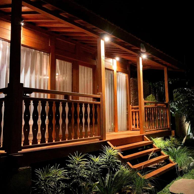 Balcone o terrazza di Aix Cottage Ubud