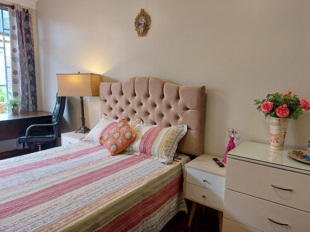 Postel nebo postele na pokoji v ubytování Casa Amarello
