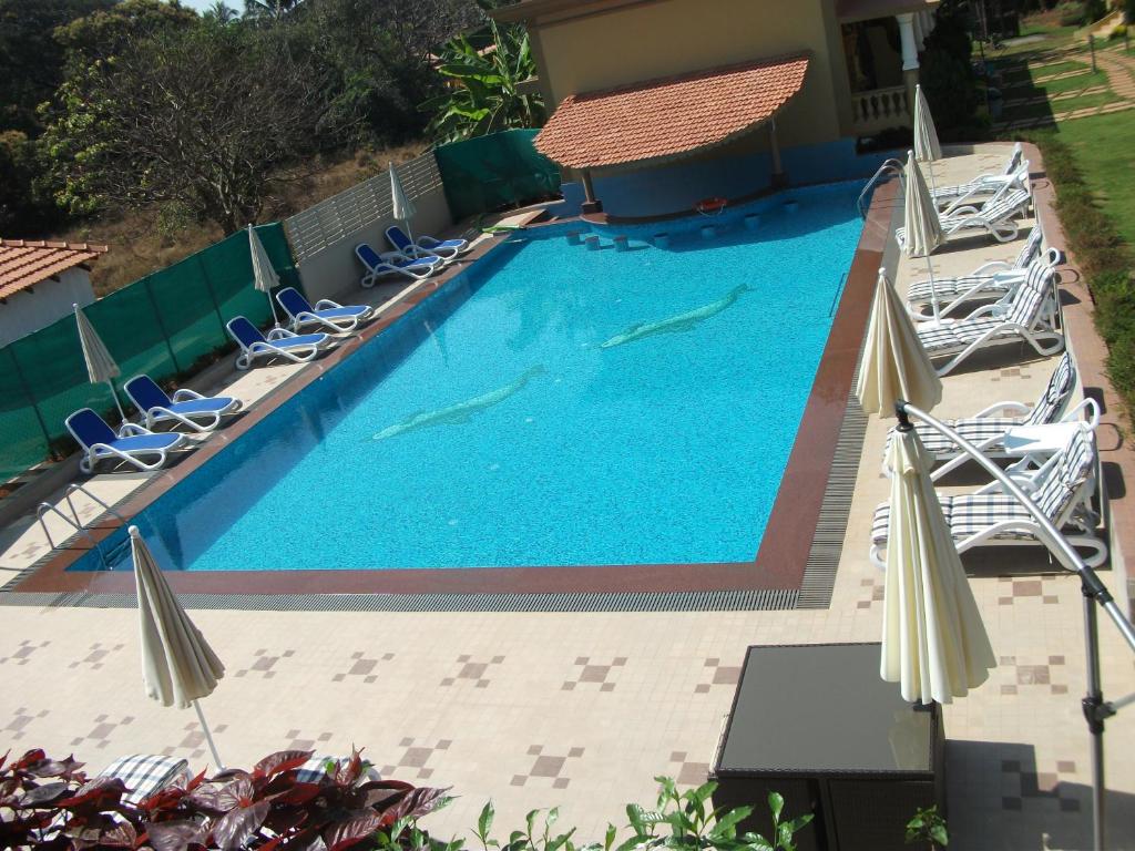 Bazén v ubytování Cochichos Resort nebo v jeho okolí