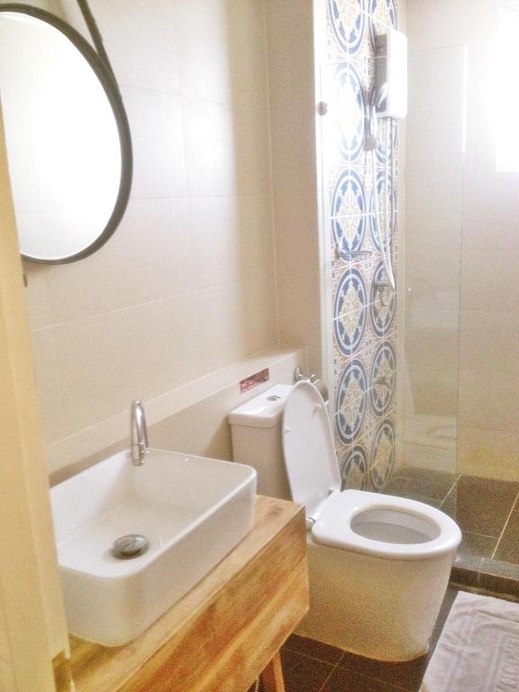 Koupelna v ubytování Nakorn De Sukhothai Hip Hotel