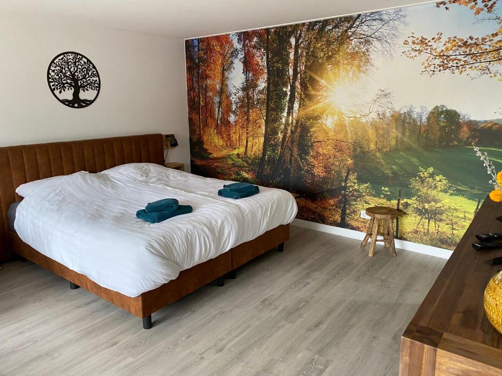 De Veluwse bos Lodge - Wohnung Mit Einem Schlafzimmer