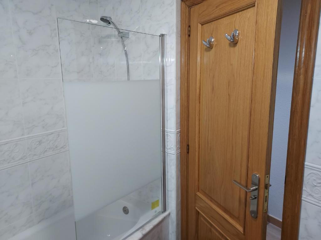 Koupelna v ubytování Apartamento Calzada Romana
