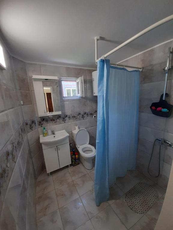 Koupelna v ubytování Apartman Cherry Gradac Valjevo