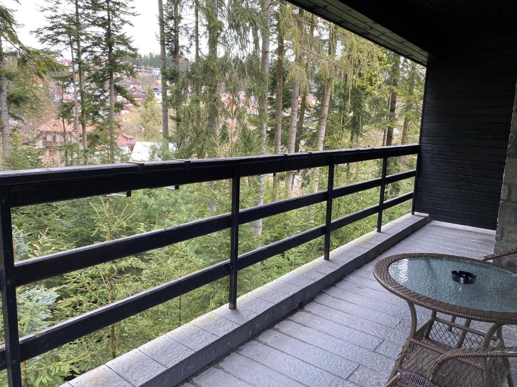 Balkón nebo terasa v ubytování Hotel Smart