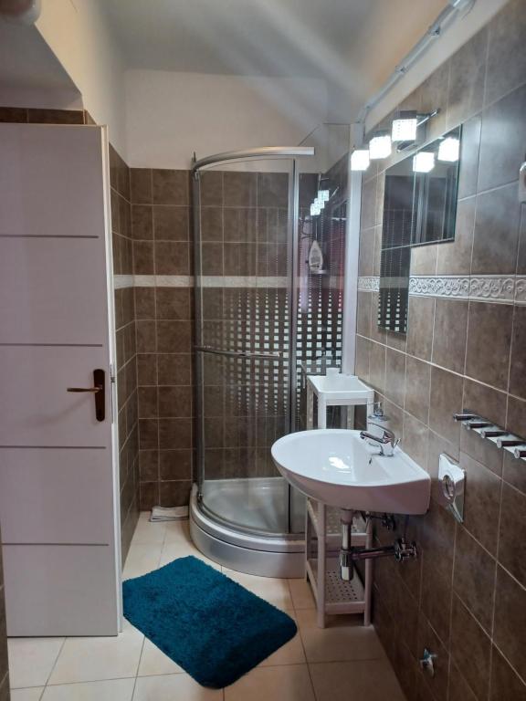 Kúpeľňa v ubytovaní Apartman Hajdo Rijeka Centar