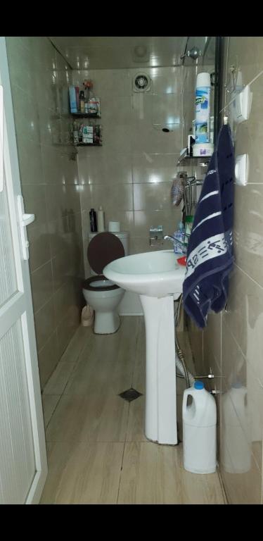 Koupelna v ubytování Guest House Dodo