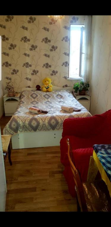 Postel nebo postele na pokoji v ubytování Guest House Dodo