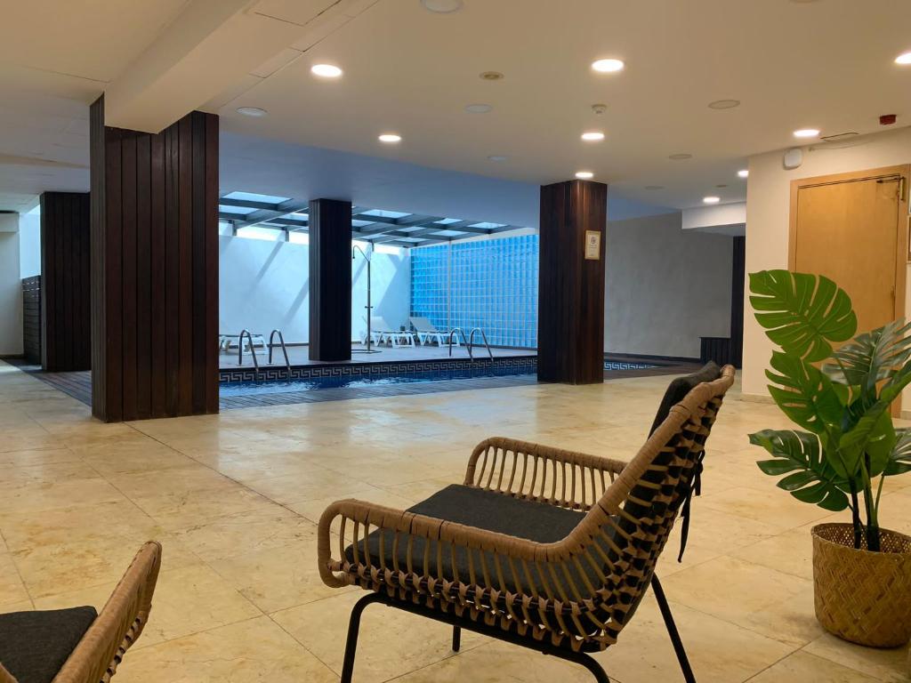 Posezení v ubytování Hotel Flamingo