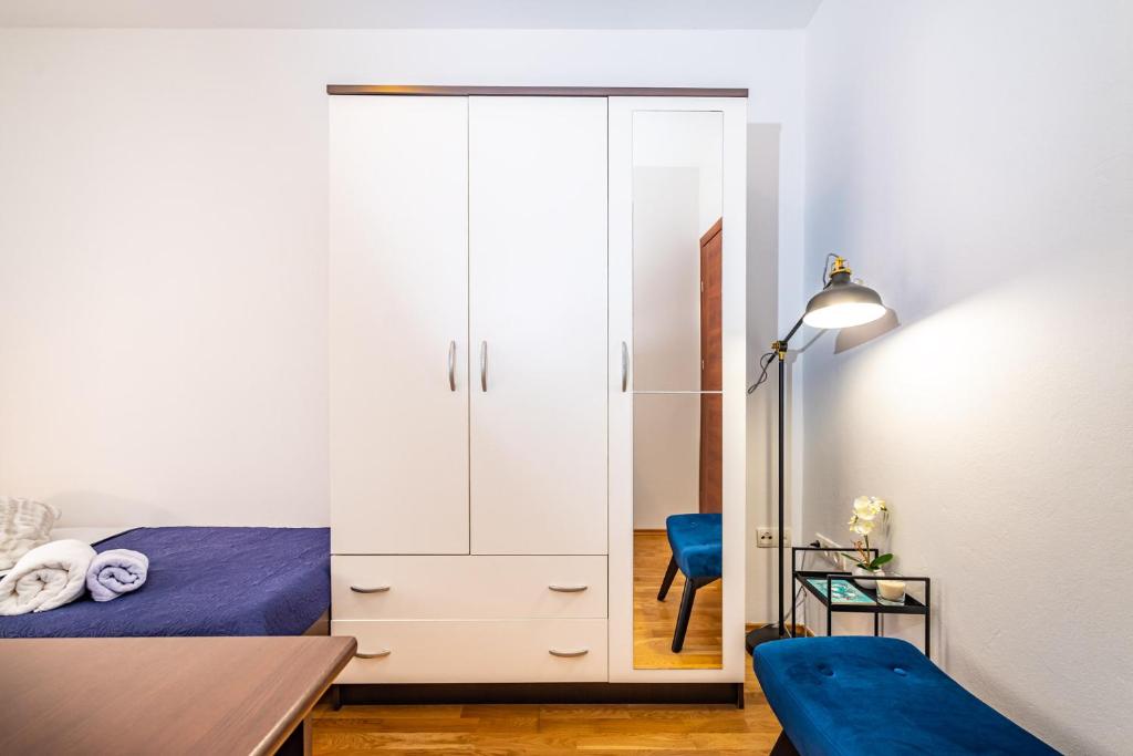 Postel nebo postele na pokoji v ubytování Apartment Nekić Posedarje