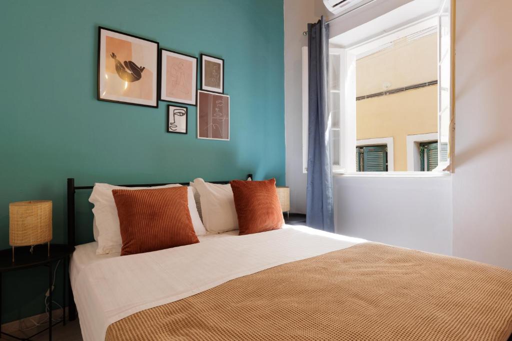 Postel nebo postele na pokoji v ubytování Casa Cantone - Two-Bedroom Apartment
