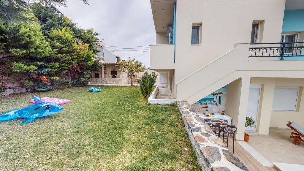 Vonkajšia záhrada v ubytovaní Villa "A casa d' Irene"- Seaview Villa with private pool