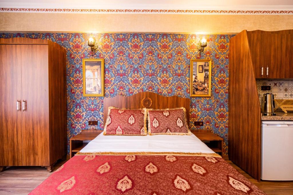 Postel nebo postele na pokoji v ubytování The First Ottoman Dream