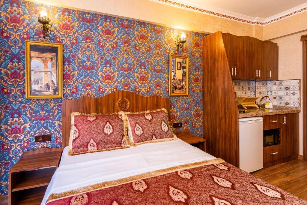 Kuchyň nebo kuchyňský kout v ubytování The First Ottoman Dream