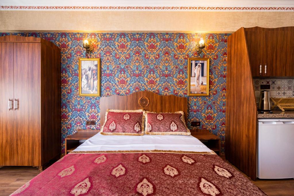 Postel nebo postele na pokoji v ubytování The First Ottoman Dream