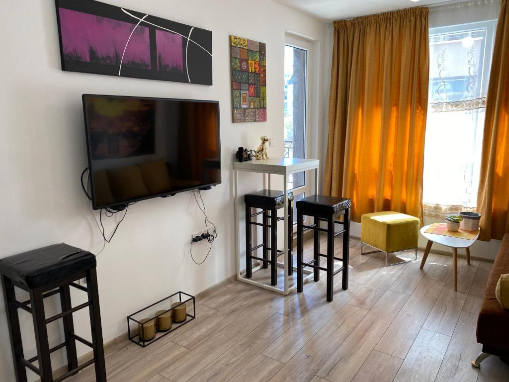 Fotografie z fotogalerie ubytování Brand New Cozy 1BR flat with AC & FREE street Parking v destinaci Plovdiv