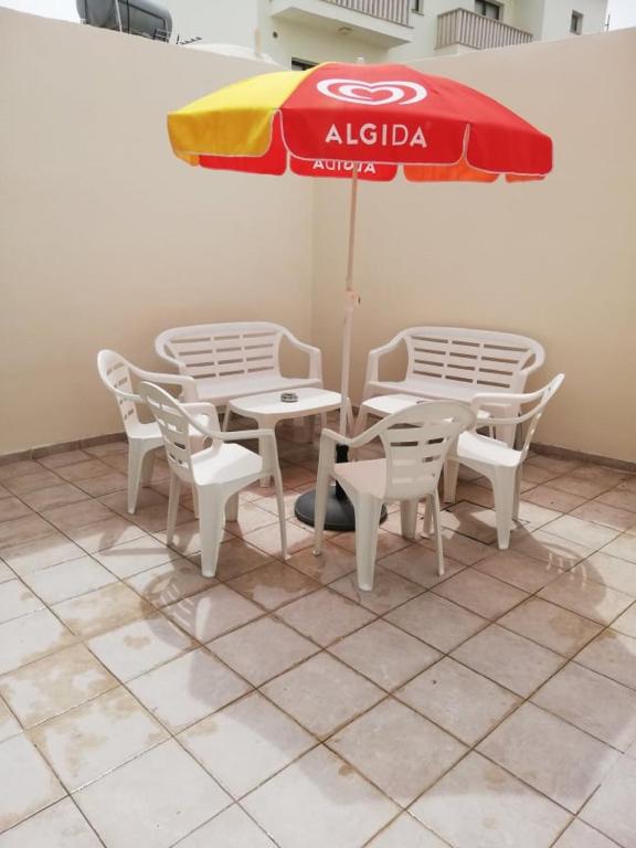 Patio nebo venkovní prostory v ubytování HAVEN HOUSE
