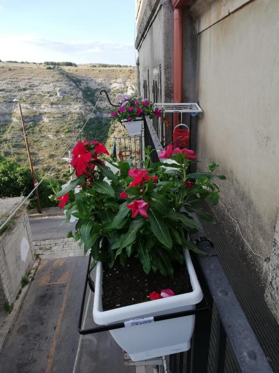 Balkón alebo terasa v ubytovaní Casa dell'aquila Barocca