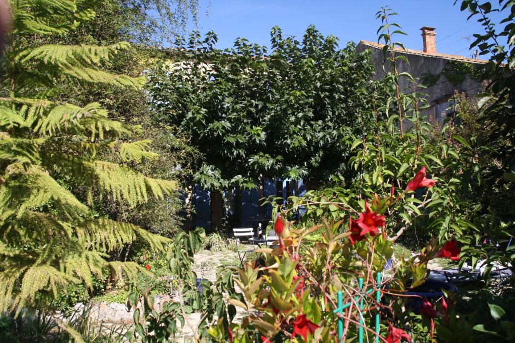 Zahrada ubytování Aux Pots Bleus