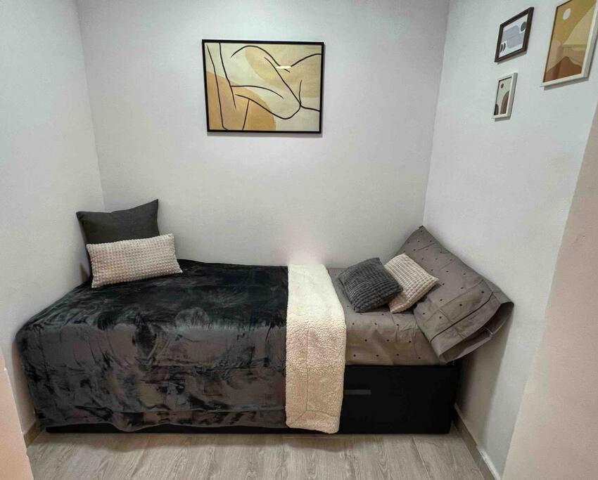 Voodi või voodid majutusasutuse Céntrico y precioso apartamento en madrid toas