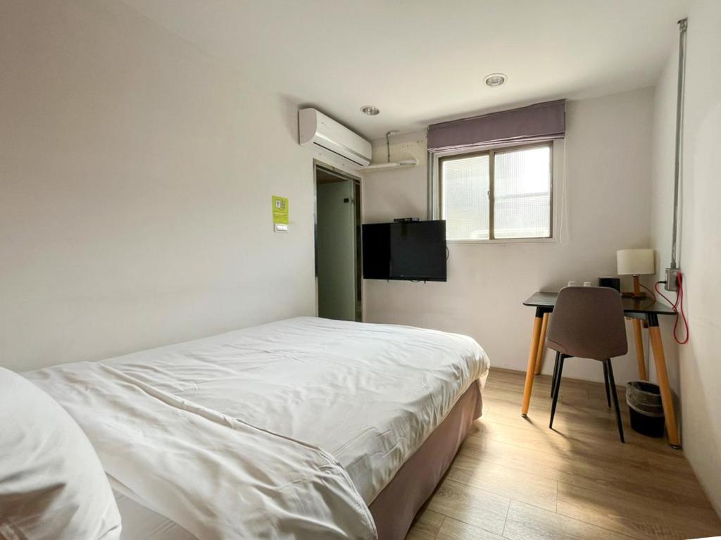 Postel nebo postele na pokoji v ubytování Light Hostel