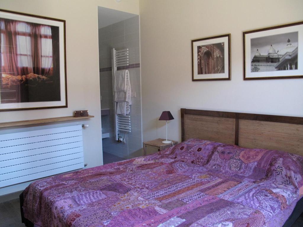 Postel nebo postele na pokoji v ubytování Apitoki - Chambres d'hôtes au Pays Basque