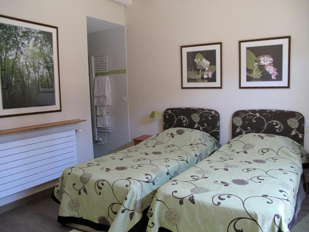Postel nebo postele na pokoji v ubytování Apitoki - Chambres d'hôtes au Pays Basque
