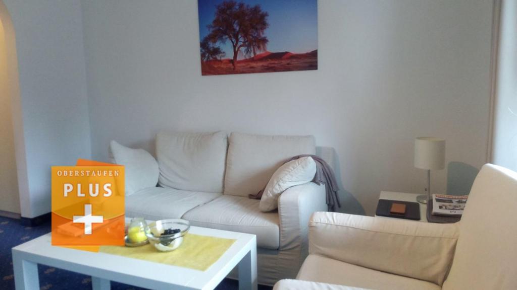 Χώρος καθιστικού στο FeWo Steibis Lodge, Oberstaufen/Steibis