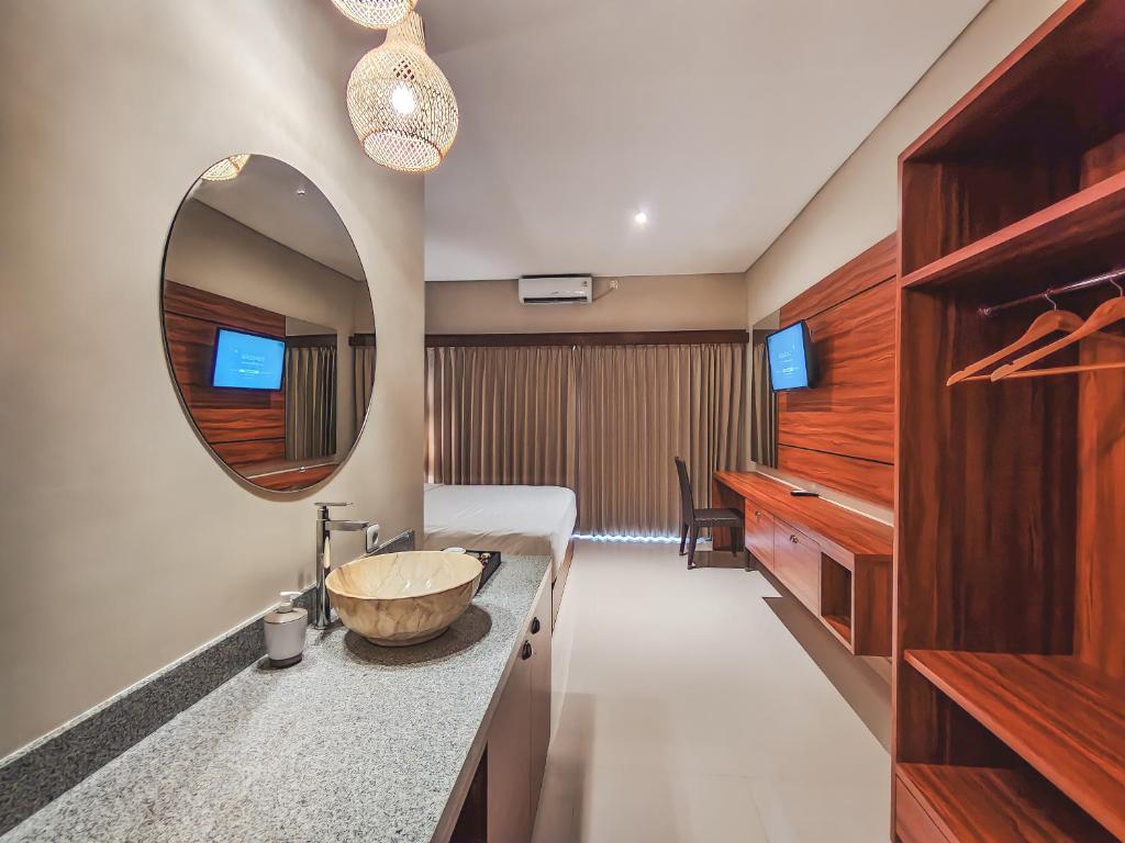 Posezení v ubytování Grand Sehati & Spa, Ubud