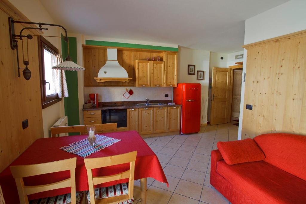 Kuchyň nebo kuchyňský kout v ubytování Casa Sofia