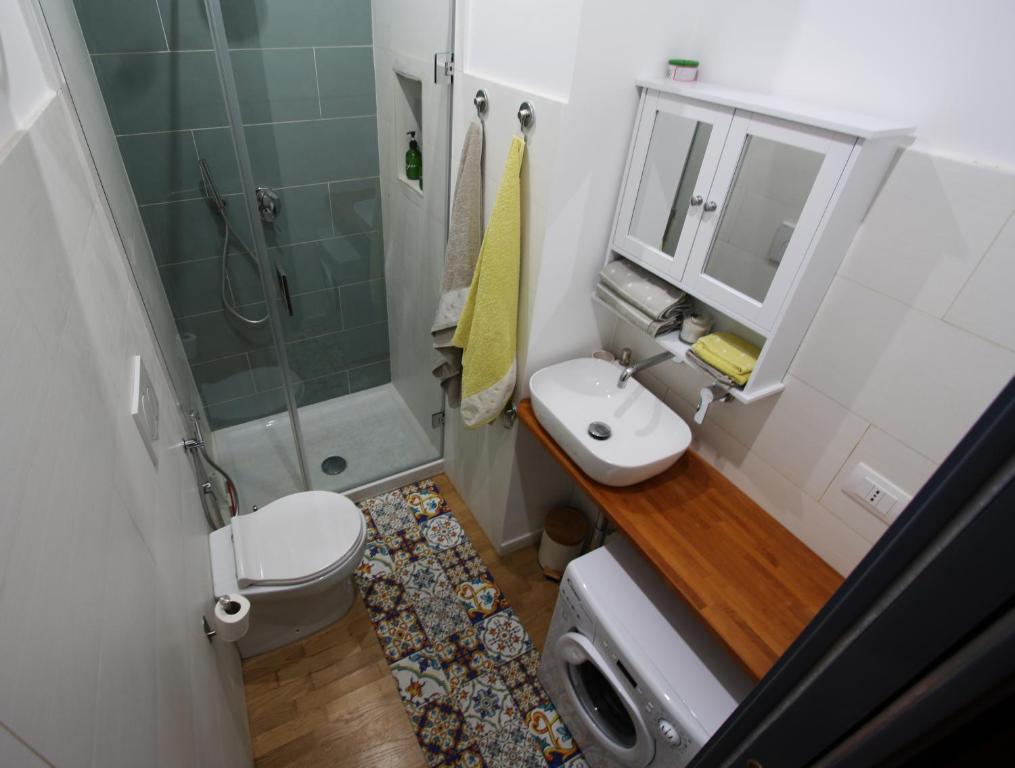 Kúpeľňa v ubytovaní Studio Falconara