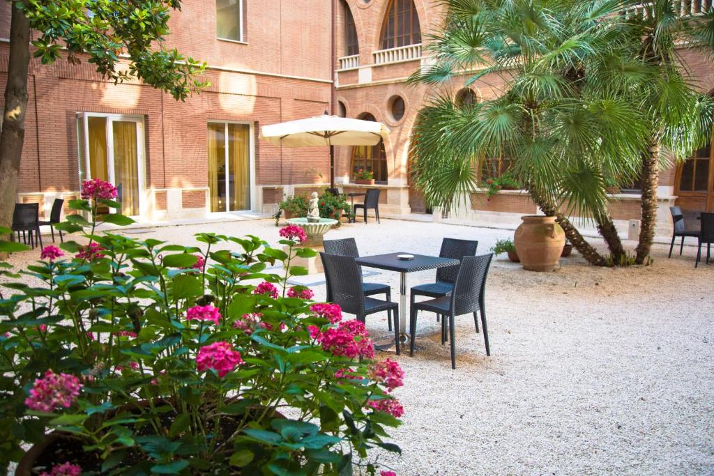 Zahrada ubytování San Francesco Hotel