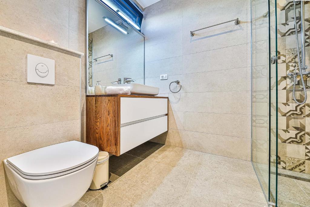Kúpeľňa v ubytovaní TROGIR - Villa City Gold with pool & whirpool